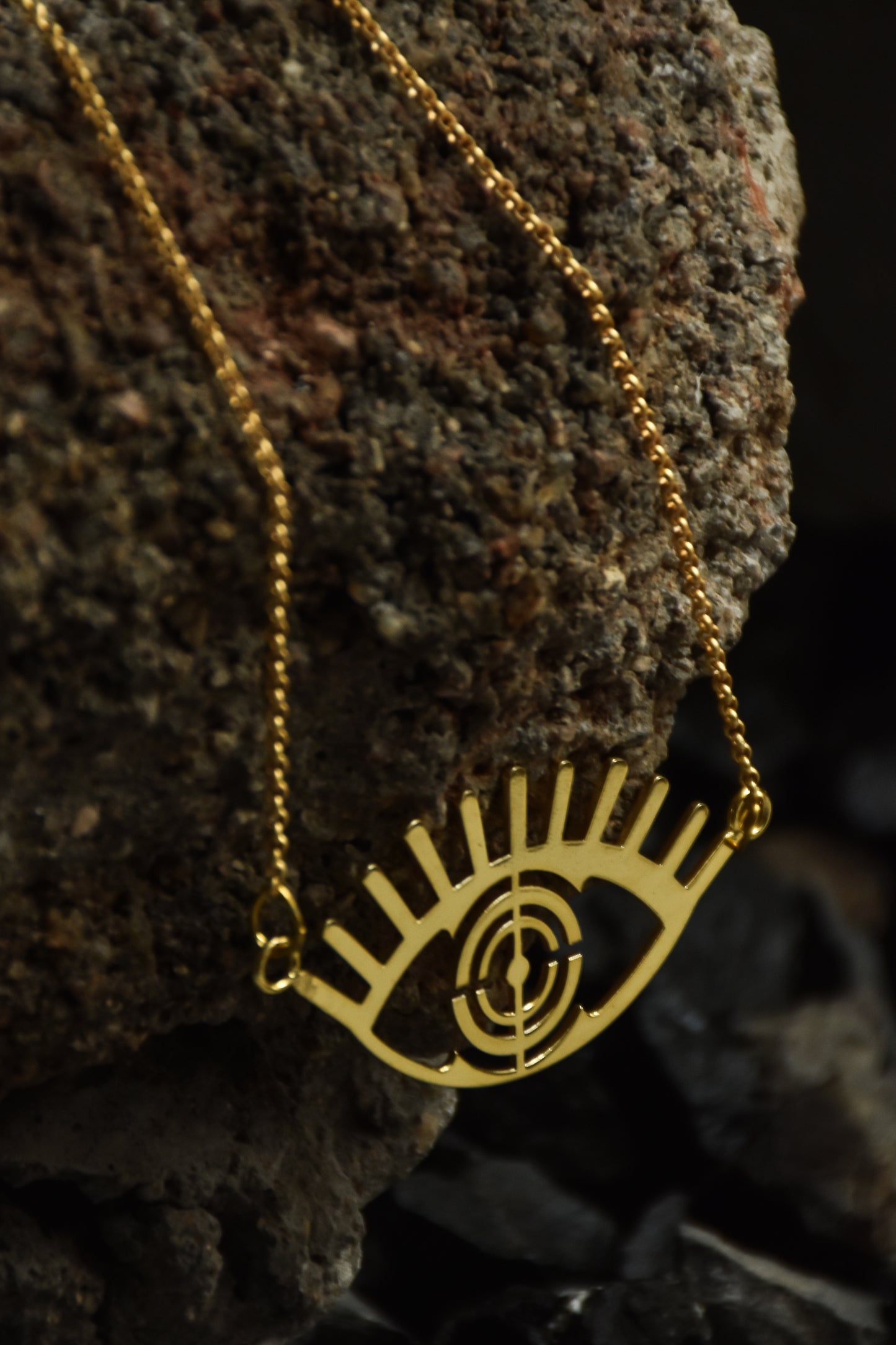 EVIL EYE NECKPIECE