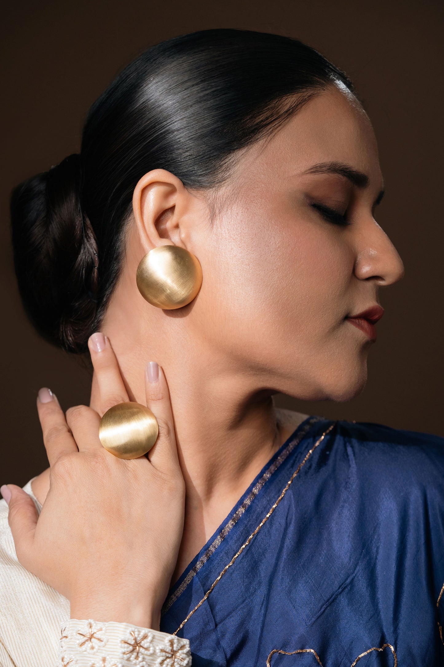 DOME GOLD RING