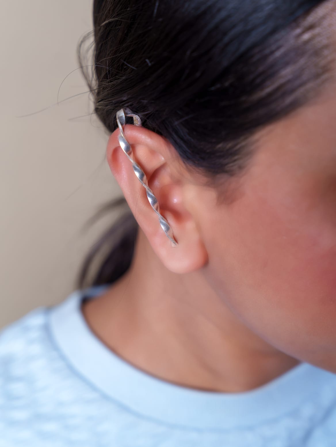 TWIST EAR-CRAWLERS(silver)
