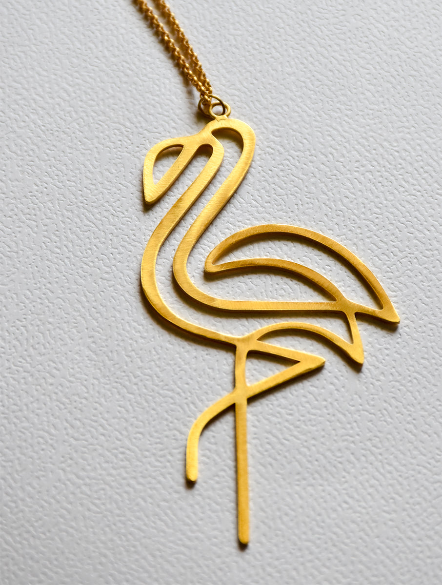 FLAMINGO NECKPIECE