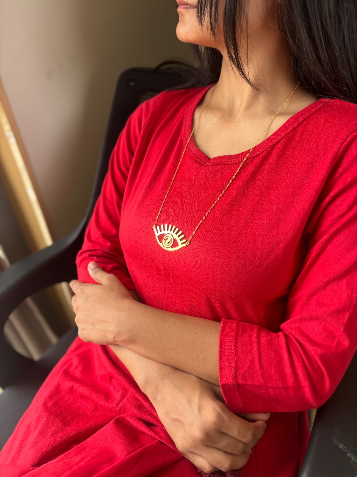 EVIL EYE NECKPIECE